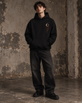 Moonlit Mourning Angel Oversized Hoodie