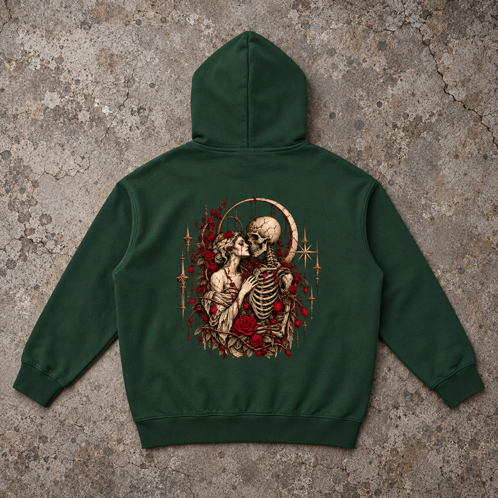 Until Death Oversized Hoodie
