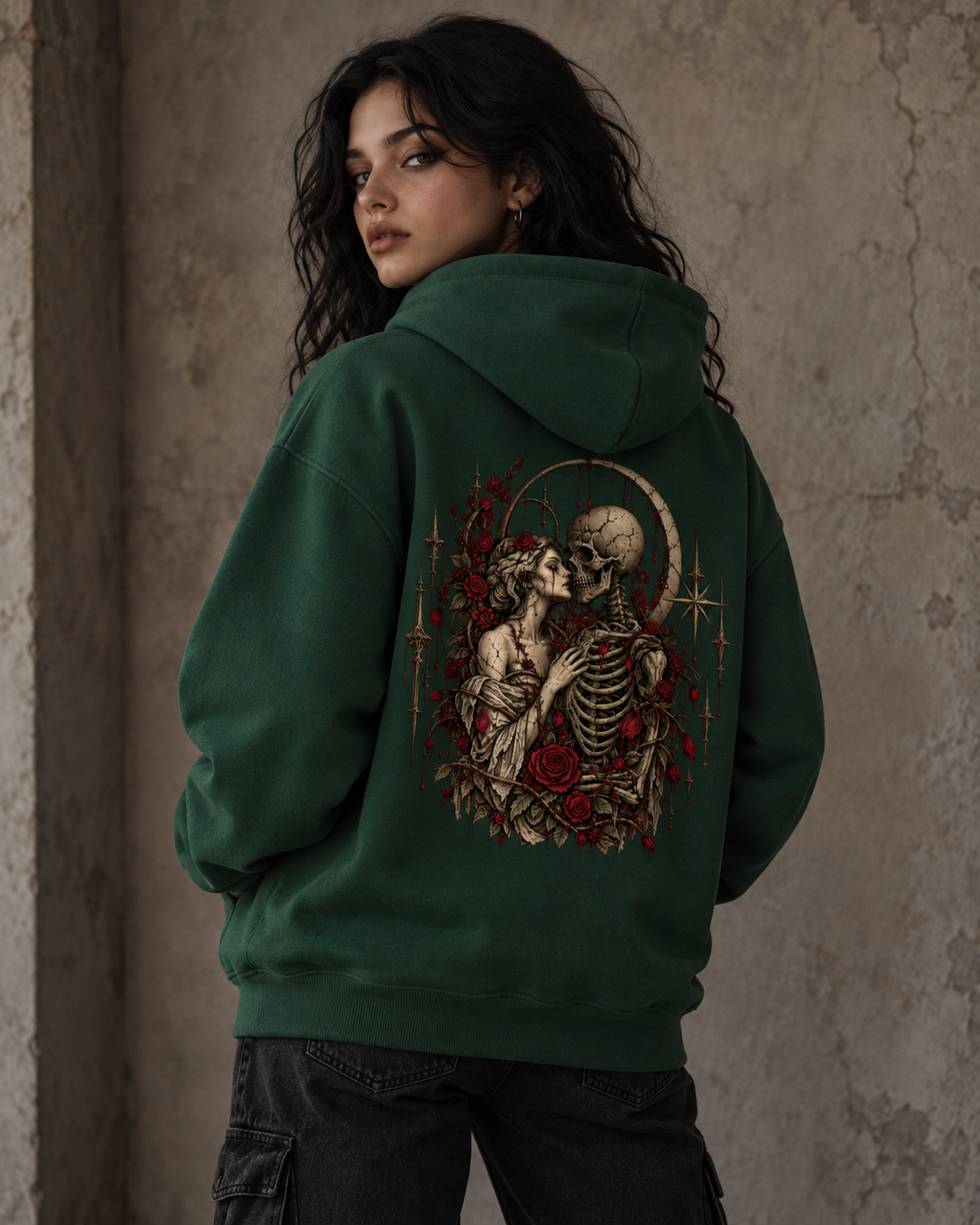 Until Death Oversized Hoodie
