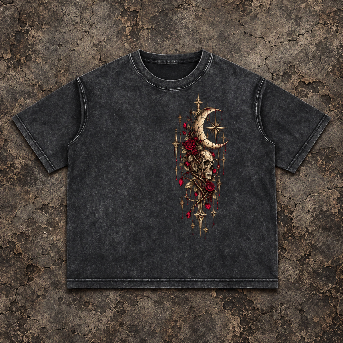 Until Death Mineral Wash Tee