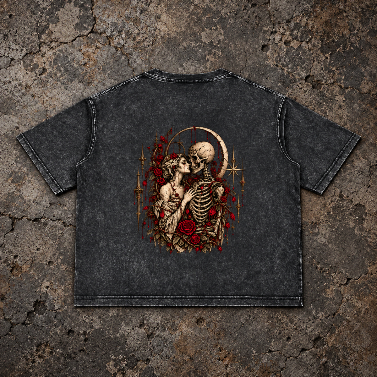 Until Death Mineral Wash Tee