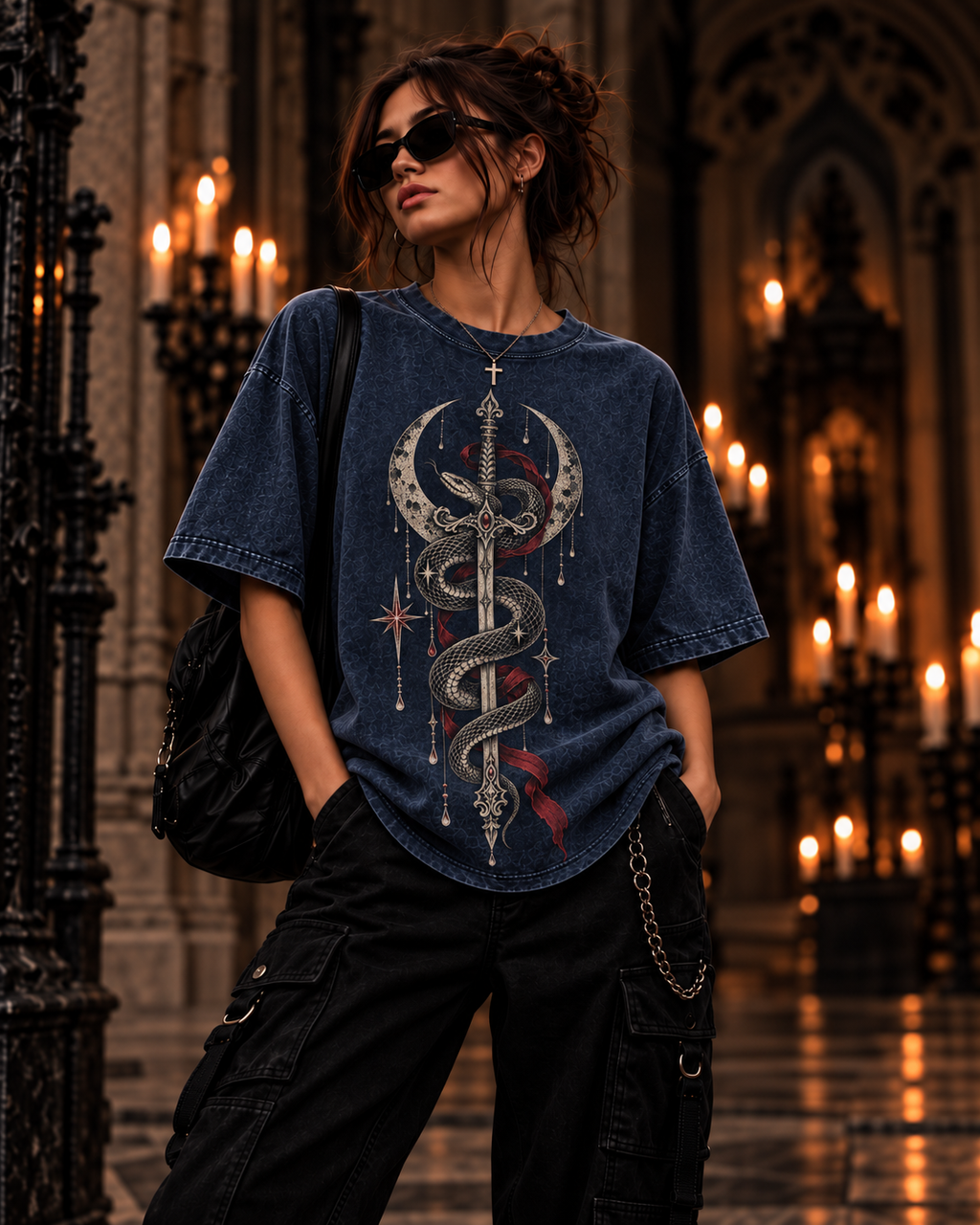 The Serpent's Oath Oversized Tee