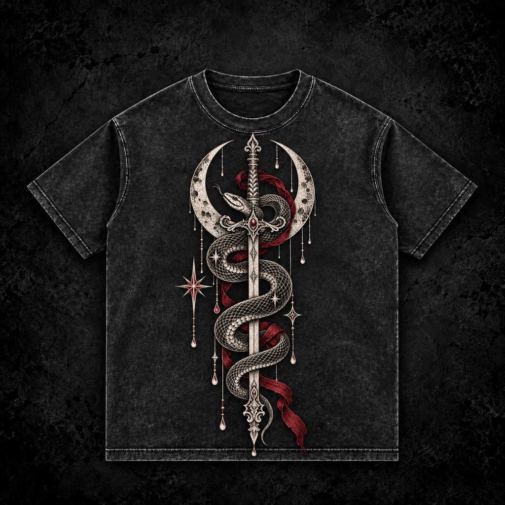 The Serpent's Oath Oversized Tee