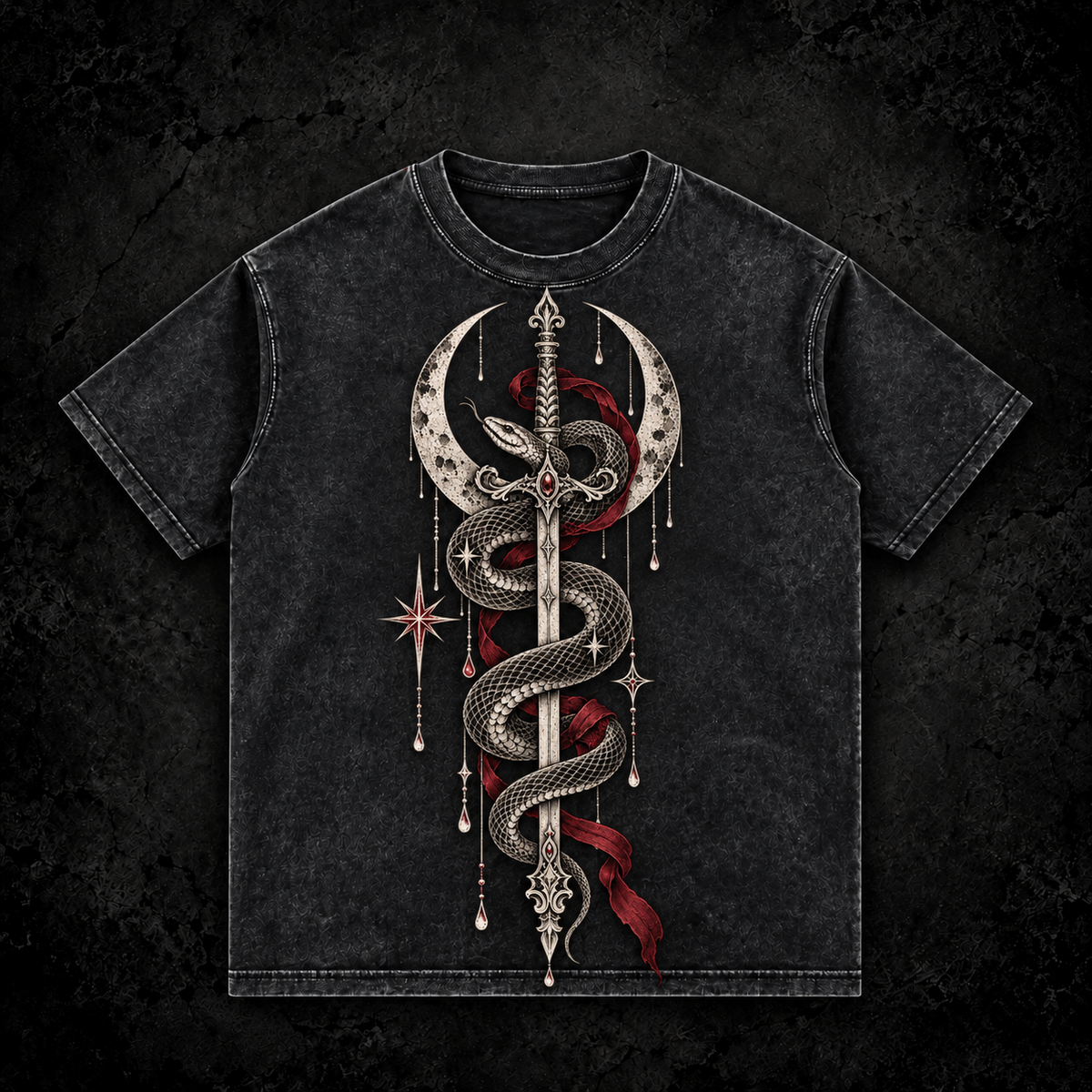 The Serpent's Oath Oversized Tee