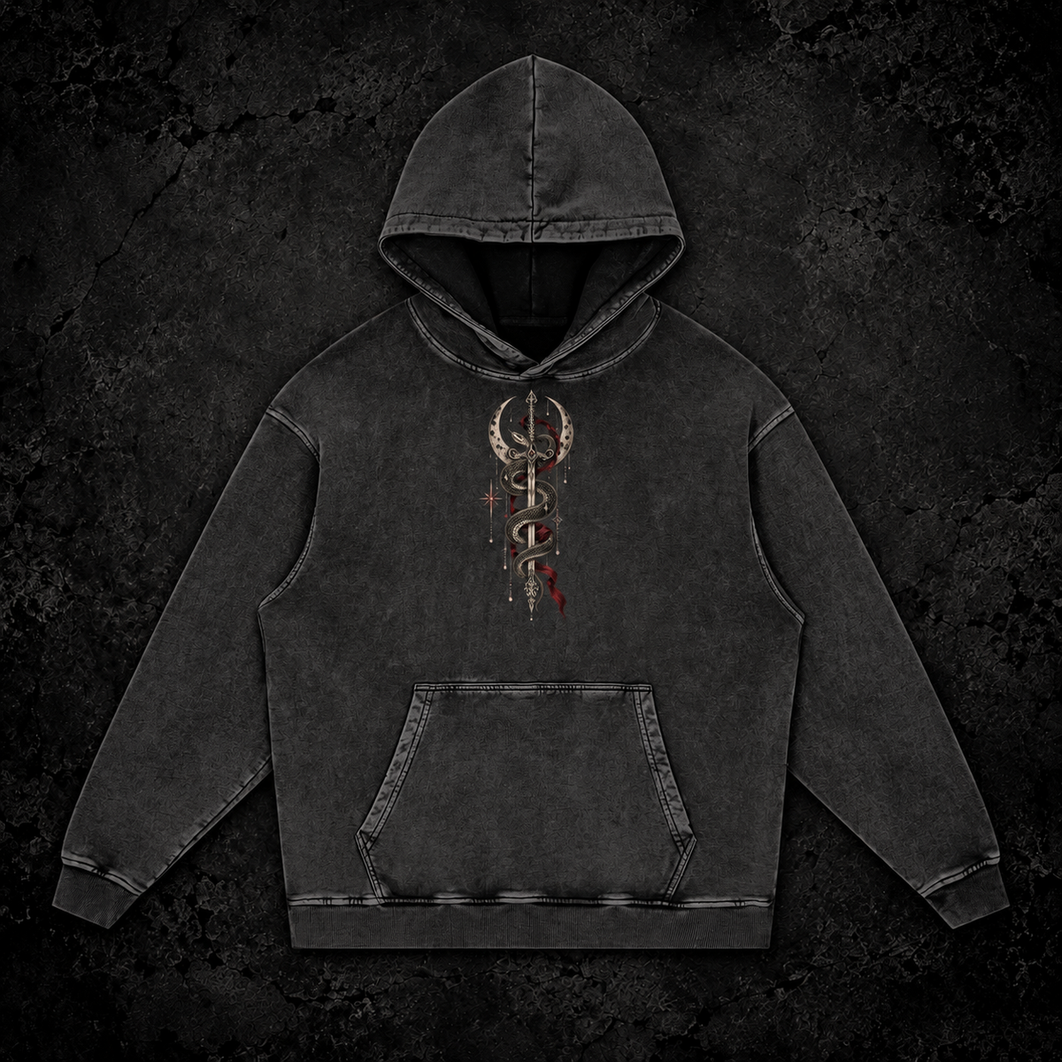The Serpent's Oath Oversized Hoodie