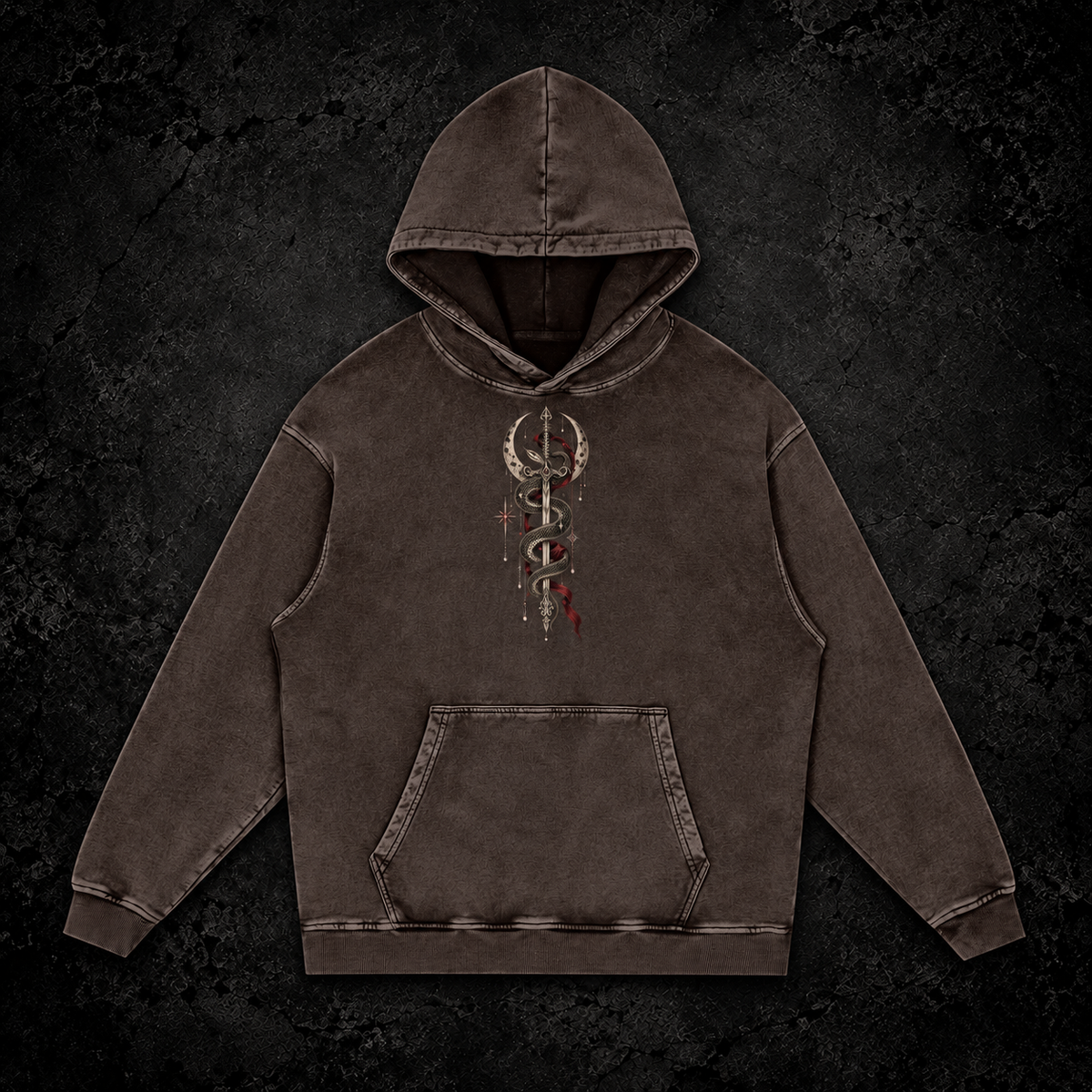 The Serpent's Oath Oversized Hoodie